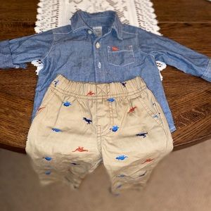 carter baby matching set